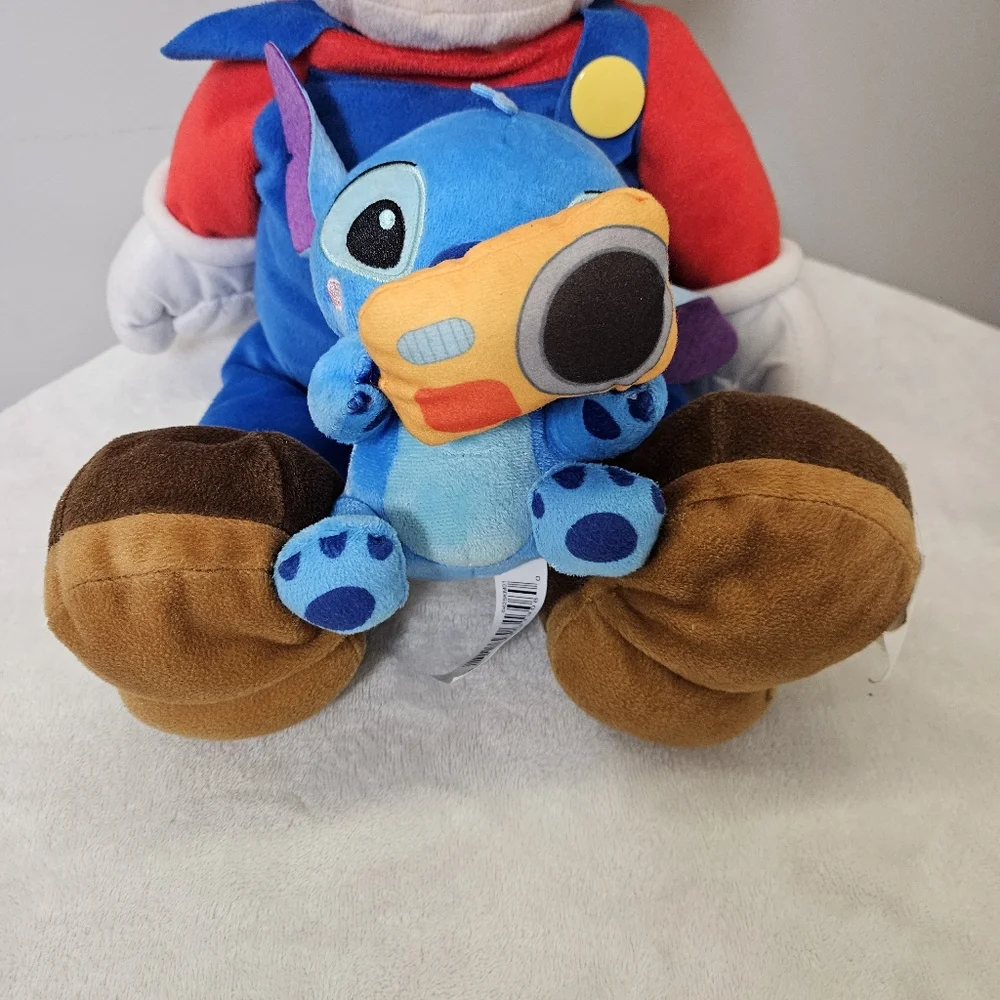 Mario Plush Toy with Blue Bunny - Picture 6 of 16